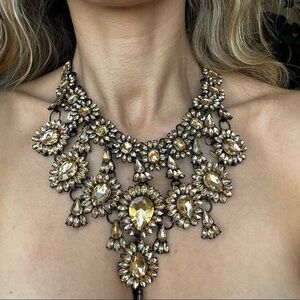 Fashion Maxi Crystal rhinestone necklace